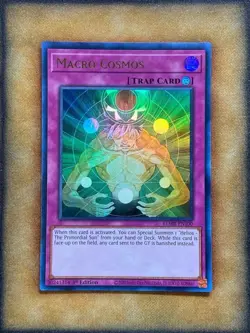 Yugioh Macro Cosmos BLMR-EN100 Ultra Rare 1st Ed NM - Image 1