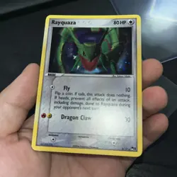 Pokemon TCG Rayquaza Holo Rare Card 3/17 Pop Series 1 Promos Lp - Image 2