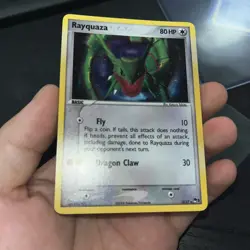 Pokemon TCG Rayquaza Holo Rare Card 3/17 Pop Series 1 Promos Lp - Image 3