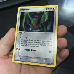 Pokemon TCG Rayquaza Holo Rare Card 3/17 Pop Series 1 Promos Lp - Image 4