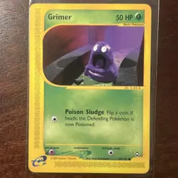 Grimer Reg. Non-Holo 79/147 Aquapolis Pokemon Card - Image 1