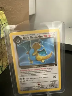 Pokemon Dark Dragonite TCG Card 22/82 Non-Holo LP Wizards of The Coast 1999 - Image 3