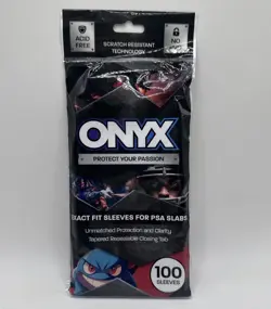 NEW PSA Slab Sleeves Graded Card Sleeves Exact Fit 100 sleeves Clear - Image 1