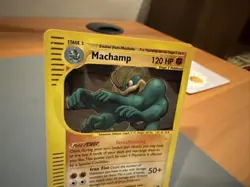 Pokemon TCG Machamp Holo Rare Card 16/165 Expedition Base Set - Image 3