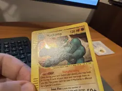 Pokemon TCG Machamp Holo Rare Card 16/165 Expedition Base Set - Image 5