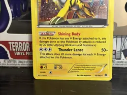 Pokemon TCG XY Breakthrough - Raikou #55/162 - Cosmos Holo Rare Card - Image 3
