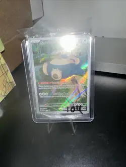 Pokemon TCG Snorlax SVP051 Promo Card Sealed, Near Mint Condition - Image 3