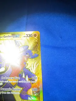 Pokemon TCG Destined Rivals Cynthia's Garchomp EX 241/182 Secret Rare Card - Image 4