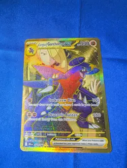 Pokemon TCG Destined Rivals Cynthia's Garchomp EX 241/182 Secret Rare Card - Image 5