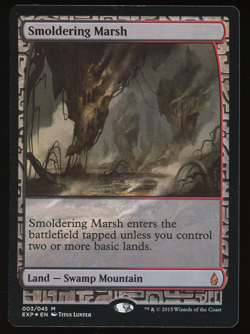 Smoldering Marsh - Foil - MTG Zendikar Expeditions - RareCo - Image 1