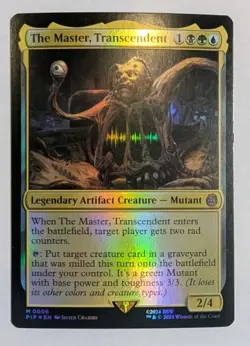 The Master, Transcendent Universes Beyond: Fallout Foil - MTG MYTHIC - Image 1