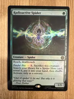 Radioactive Spider (0111) - NM - Marvel's Spider-Man - MTG FOIL - Image 1
