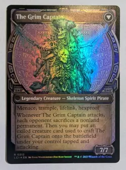 Throne of the Grim Captain (Showcase) The Lost Caverns of Ixalan Foil - MTG RARE - Image 2
