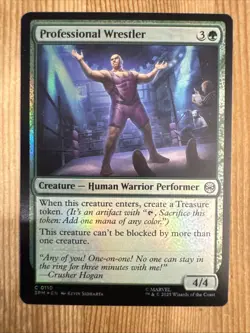 Professional Wrestler - Foil - SPM - MTG - EN - NM - 0110 - Image 1