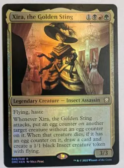 Xira, the Golden Sting Commander: Dominaria United Foil - MTG RARE - Image 1
