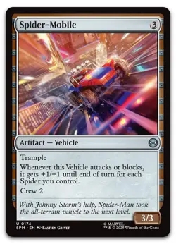 Spider-Mobile #174 (NM) Spider-Man SPM Magic MTG - Image 1