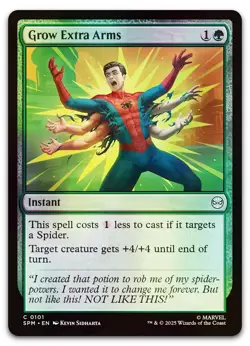 Grow Extra Arms #101 (Foil) (NM) Spider-Man SPM Magic MTG - Image 1