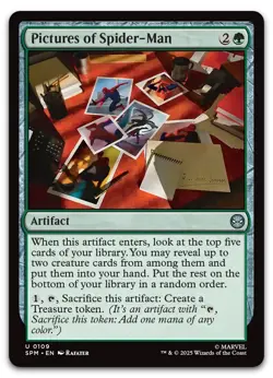 Pictures of Spider-Man #109 (NM) Spider-Man SPM Magic MTG - Image 1