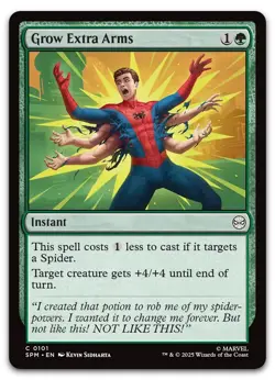 Grow Extra Arms #101 (NM) Spider-Man SPM Magic MTG - Image 1