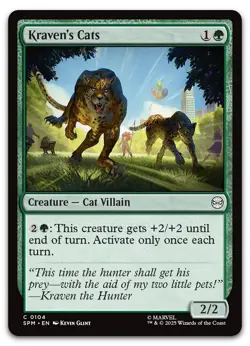 Kraven's Cats #104 (NM) Spider-Man SPM Magic MTG - Image 1