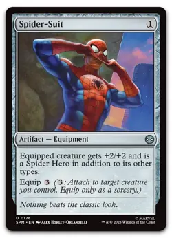 Spider-Suit #176 (NM) Spider-Man SPM Magic MTG - Image 1
