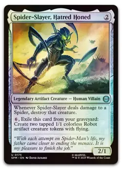 Spider-Slayer, Hatred Honed #175 (Foil) (NM) Spider-Man SPM Magic MTG - Image 1