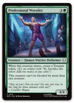 Professional Wrestler #110 (NM) Spider-Man SPM Magic MTG - Image 1