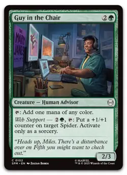 Guy in the Chair #102 (NM) Spider-Man SPM Magic MTG - Image 1