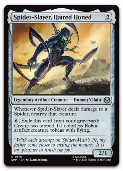 Spider-Slayer, Hatred Honed #175 (NM) Spider-Man SPM Magic MTG - Image 1