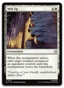 Web Up #21 (NM) Spider-Man SPM Magic MTG - Image 1