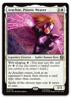Arachne, Psionic Weaver #2 (NM) Spider-Man SPM Magic MTG - Image 1