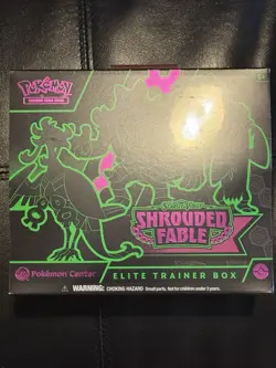 Pokemon TCG Shrouded Fable ETB Pokemon Center Exclusive - New Factory Sealed - Image 1