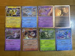Pokemon Prismatic Evolutions 8 Cosmos Promo Cards - Costco Mini Tin Promos - Image 2