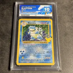 Pokemon Blastoise 2/102 - 25th Celebrations ACE 10 Gem Mint - Image 1