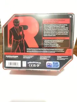 Pokemon TCG Destined Rivals Team Rocket Tin Mewtwo EX BRAND NEW SEALED IN HAND! - Image 3