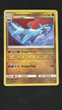 Salamence 106/168 Celestial Storm Cosmos Holo Rare Pokemon TCG - NM - Image 1