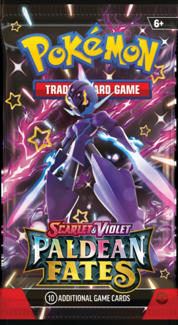 Pokemon SV4.5 Paldean Fates Fidough Tech Sticker Collection TCG - Image 2