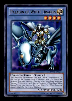 Paladin Of White Dragon DPKB-EN024 YuGiOh Duelist Pack Kaiba - Image 1
