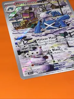 Metagross 178/162 Temporal Forces:Sv05 Full Art Holo Pokemon Card - Image 4
