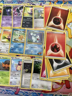 Bulk Lot Of Vintage Black & White Pokemon Cards Includes Holo & Reverse - LP-HP - Image 5