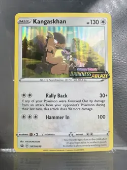 Kangaskhan - (Prerelease) SWSH038 SWSH: Sword & Shield Promo Cards Holo - Image 1