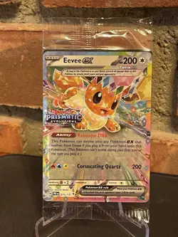 Eevee ex 075/131 Sealed Stamped Promo Card Prismatic Evolutions Pokemon TCG - Image 4