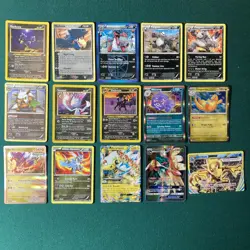 Lot of 15 Rare Pokemon Cards. Dark Types, Dragon Types, Etc. Read - Image 1