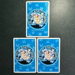S2621 Oddish Gloom Vileplume Blue Blastoise Deck Playing Poker Cards Pokemon - Image 2