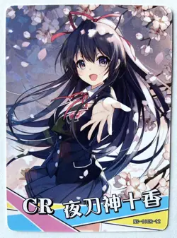 Anime Waifu Card - Toka - Date A Live - Goddess Story - CR-12 - Image 1