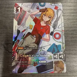 Cagalli Yula Athha R+ Newtype Rising GD01-096 2025 NM Gundam Card Game English!! - Image 1