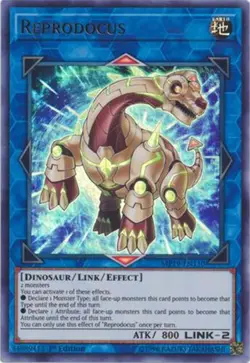 Yu-Gi-Oh Card - MP19-EN110 - REPRODOCUS (ultra rare holo) - NM/M - Image 1