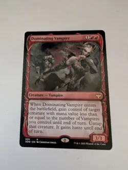 Dominating Vampire Innistrad: Crimson Vow Regular MTG NM - Image 1