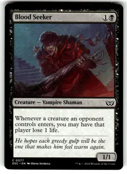 Blood Seeker Commander: Duskmourn: House of Horror Regular MTG - Image 1