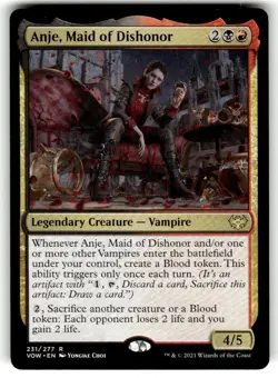 Anje, Maid of Dishonor Innistrad: Crimson Vow Regular MTG - Image 1